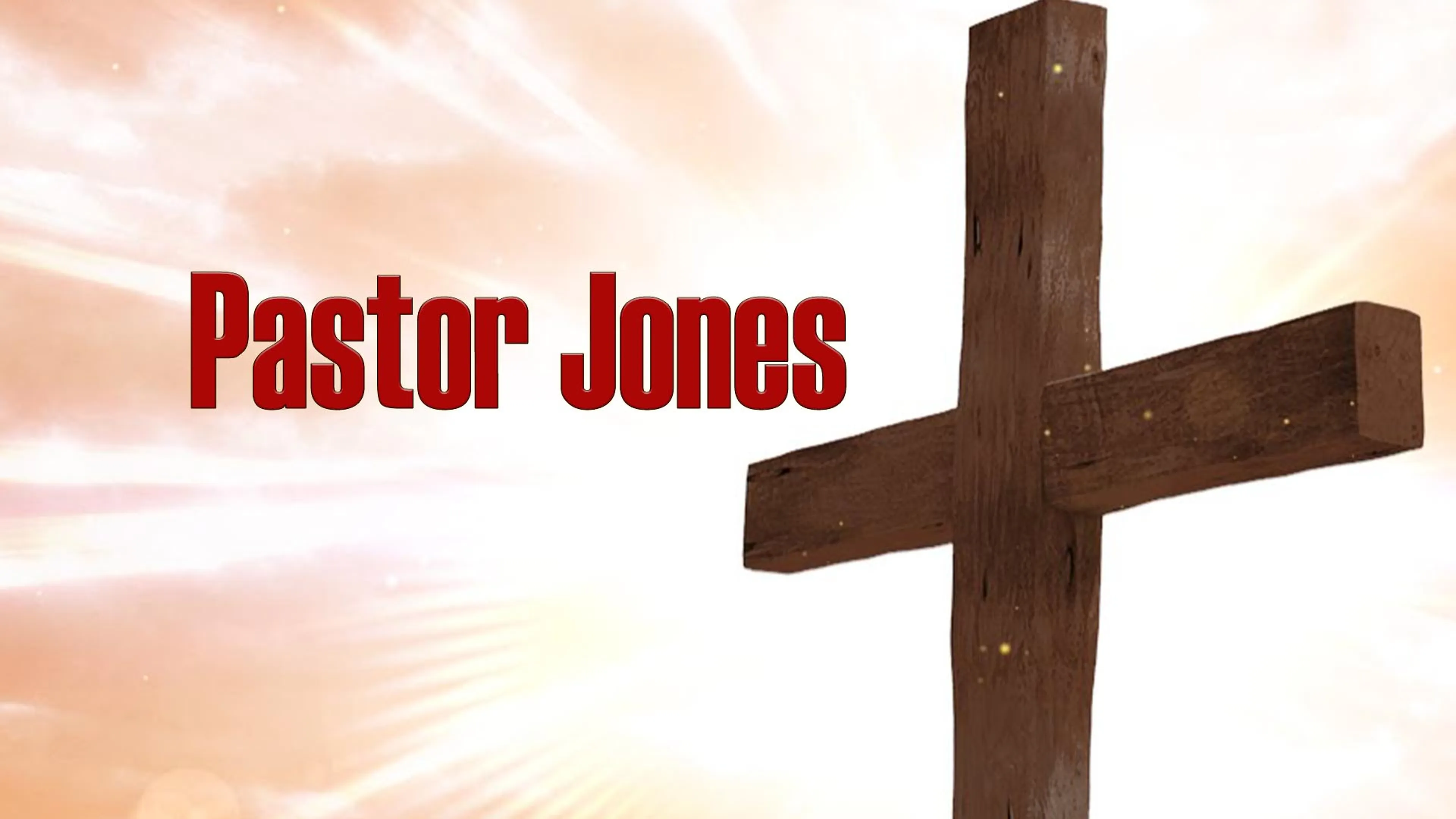 Pastor Jones poster